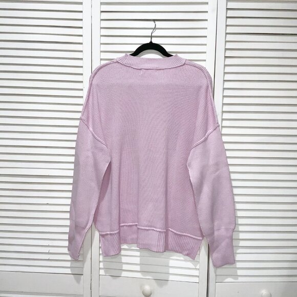 Jessica Simpson Light Pink Crewneck Sweater - Picture 2 of 3